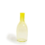 Yellow flower vase "Bottle"