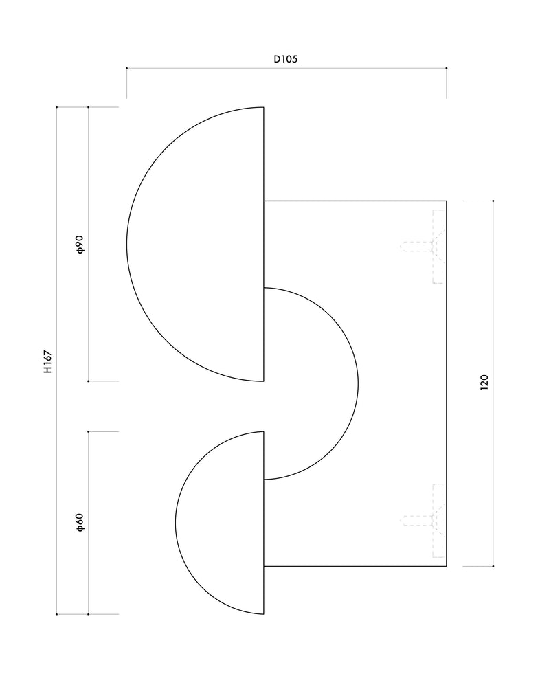 MAGNET HOOK "60+90"