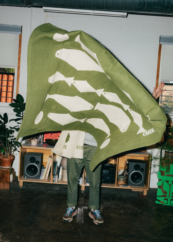 Creek Angler's Device × Cody Hudson / Rug ＃Green – BULLPEN