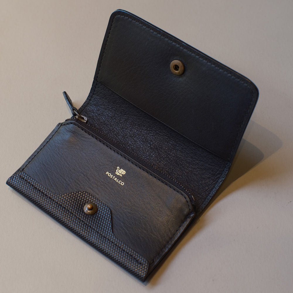 Mini Wallet Cross Grain Leather