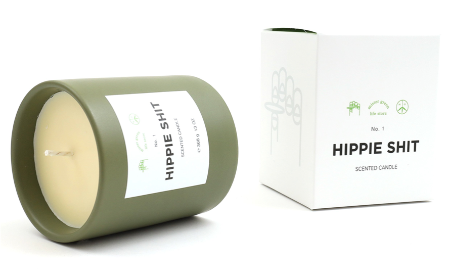 Fragrance No. 1 Hippie Shit Candle