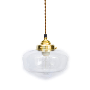 School Shade Lamp White