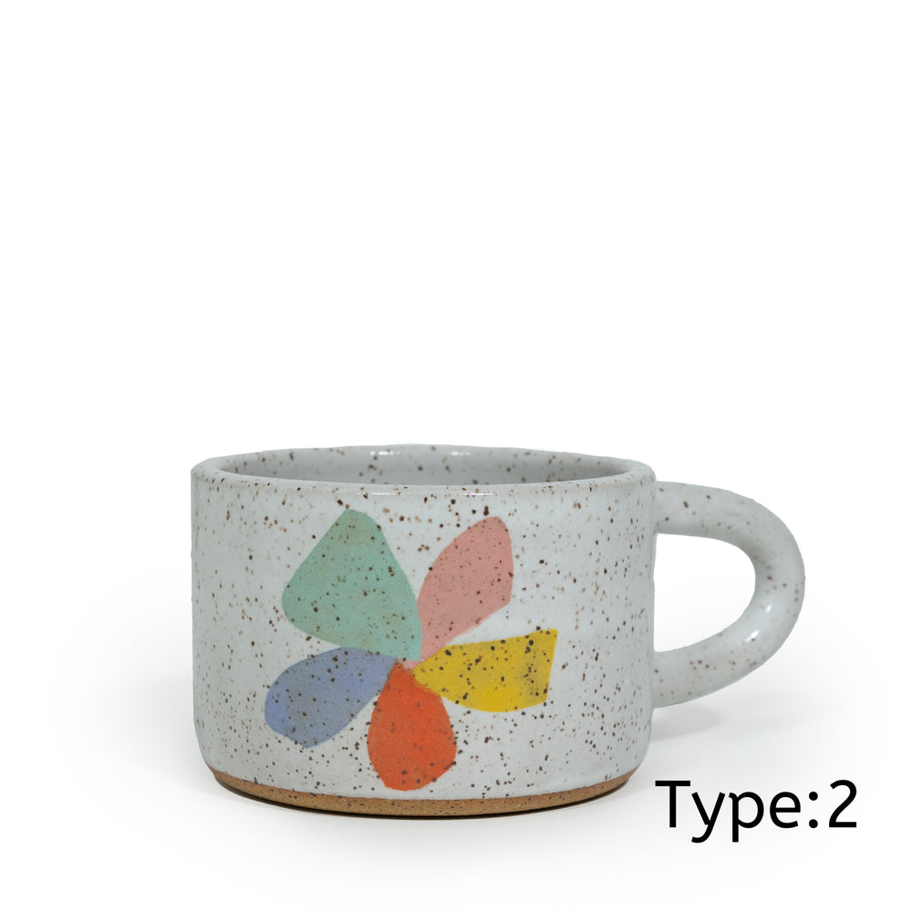 Smoothie Mug short / pinwheel