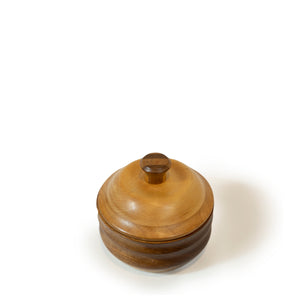 Wooden Lidded Vessel