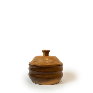Wooden Lidded Vessel